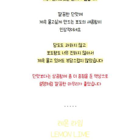 더네온파티 4종 간단 리뷰